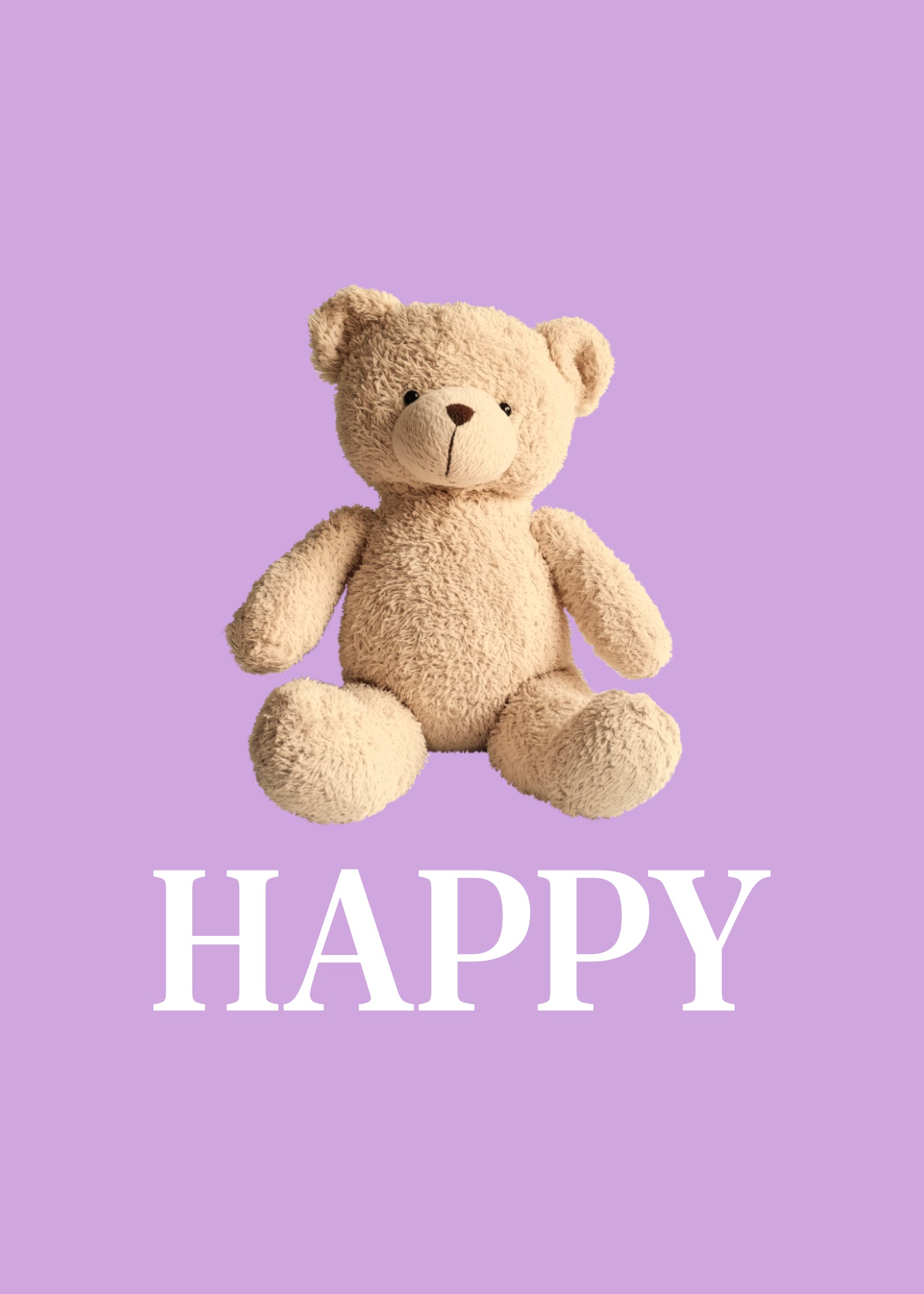 MINI TEDDY (LAVENDER)