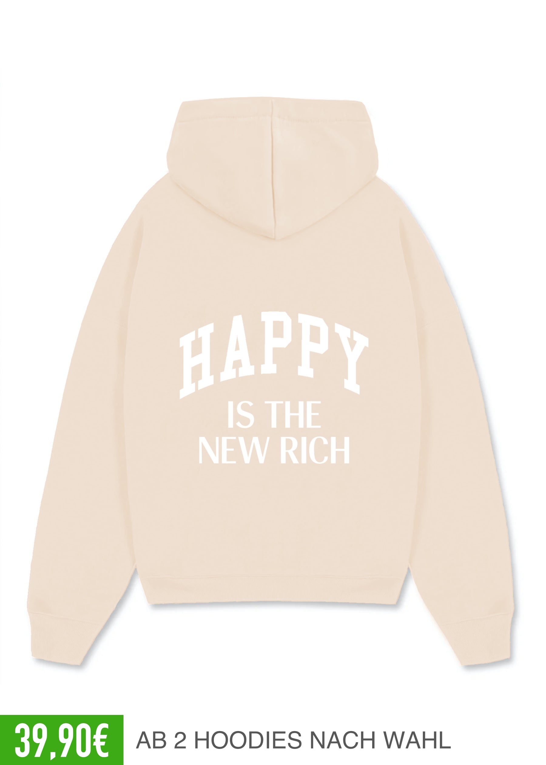 HAPPY IS THE NEW RICH (CREME)