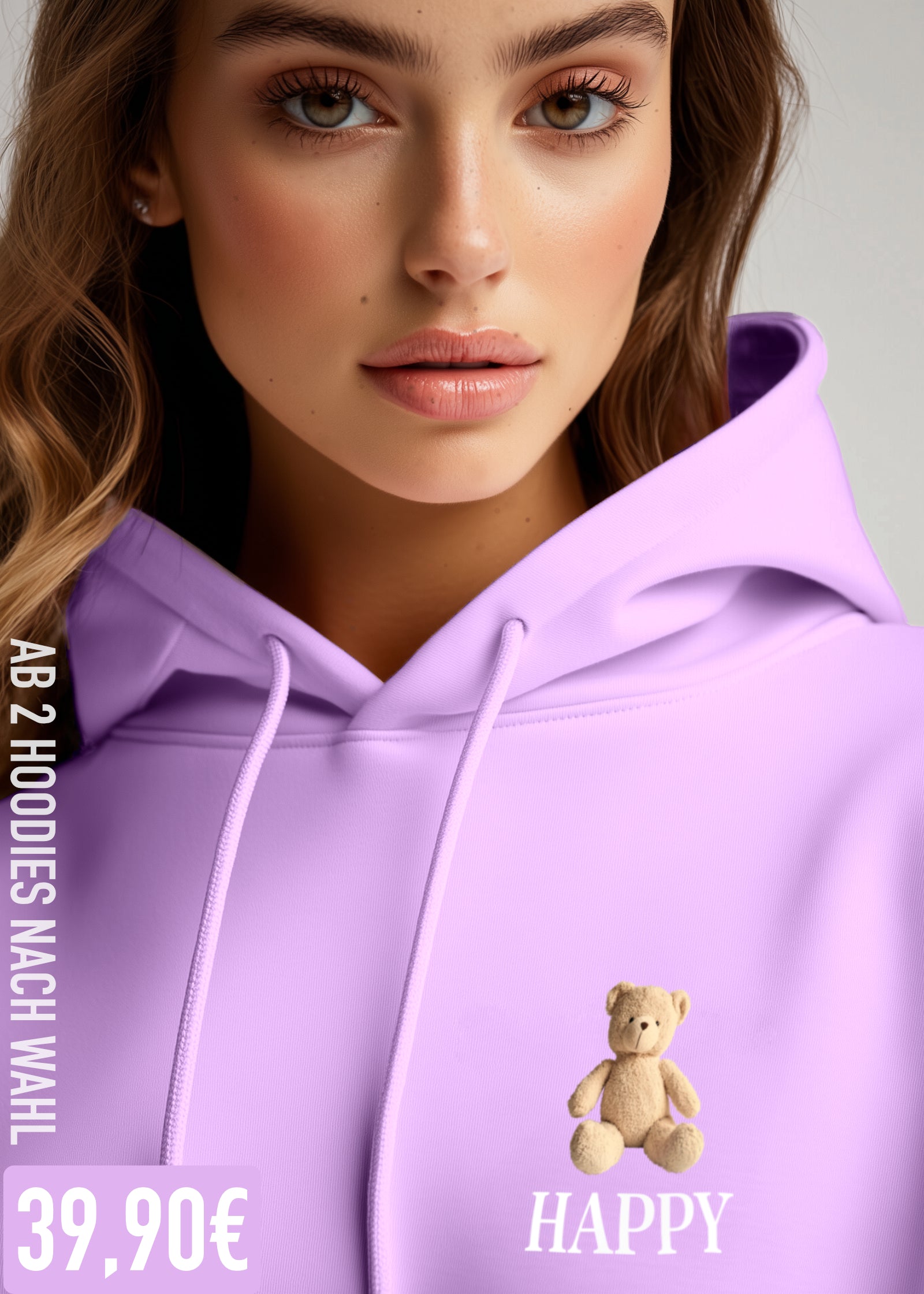 MINI TEDDY (LAVENDER)